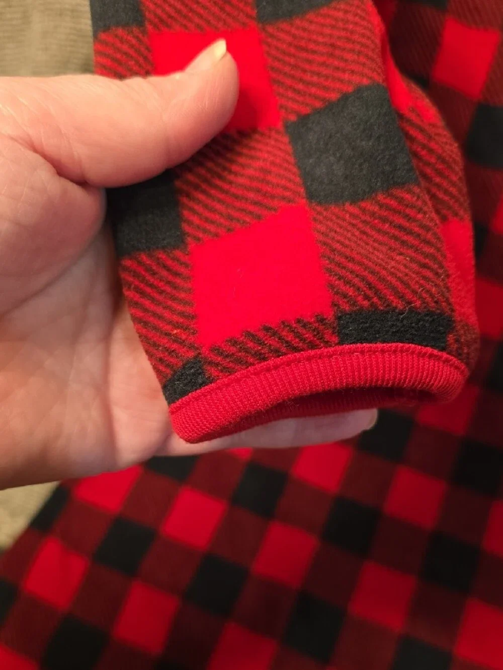 Carter's Red & Black Buffalo Plaid Long-Sleeve PJs